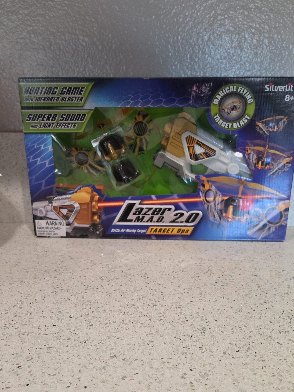 Silverlit Lazer M.A.D. 2.0 Target Ops Air Attack Edition, Shooting Skill Game